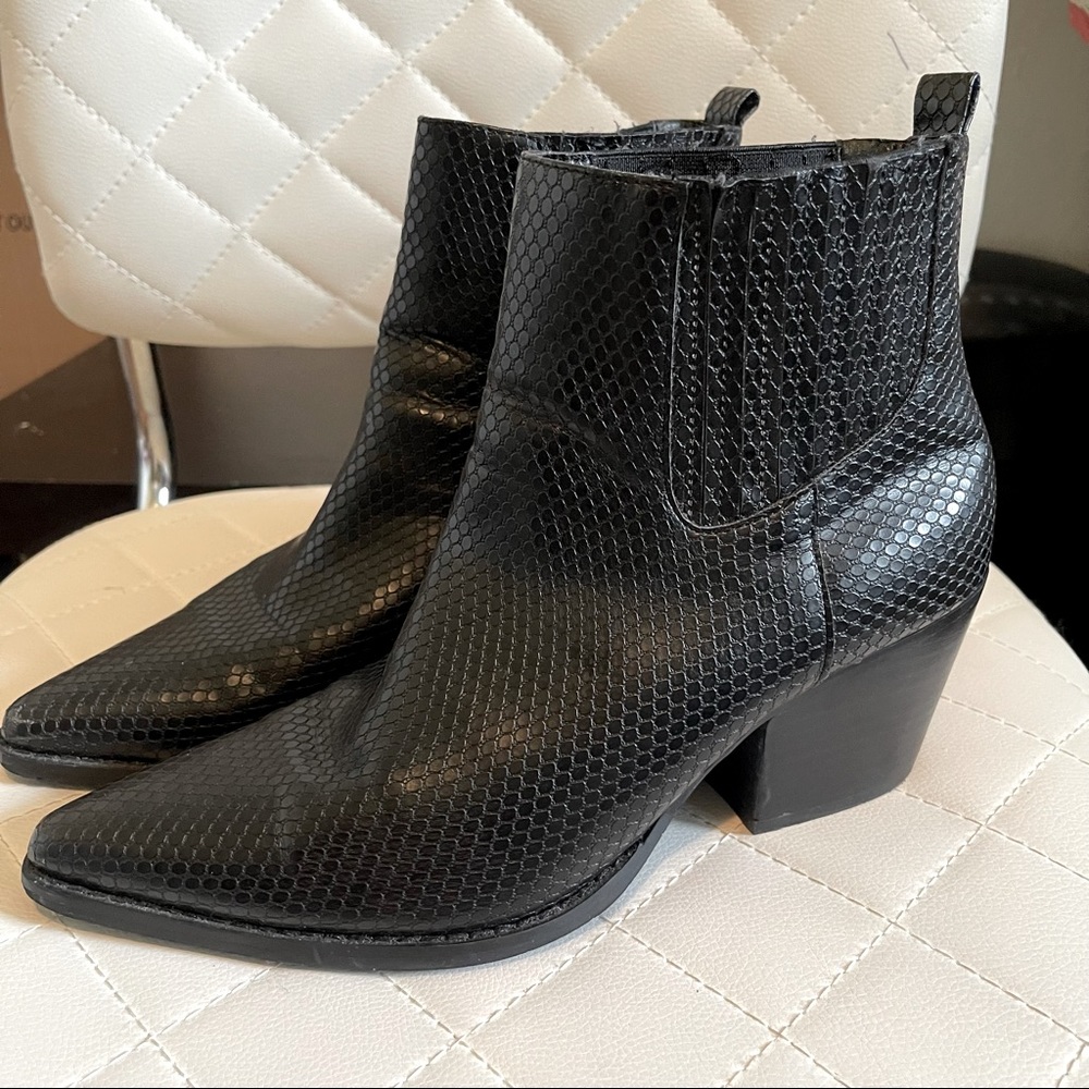 Black booties